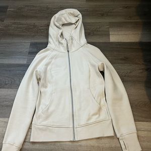 Scuba full zip Hoodie in color Bone!✨